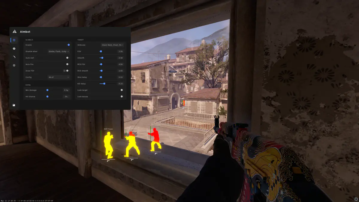 NIXWARE для Counter-Strike 2 — скриншот 3
