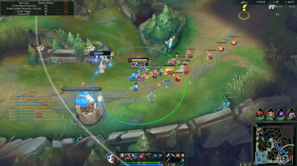 ES Script для League of Legends — скриншот 3