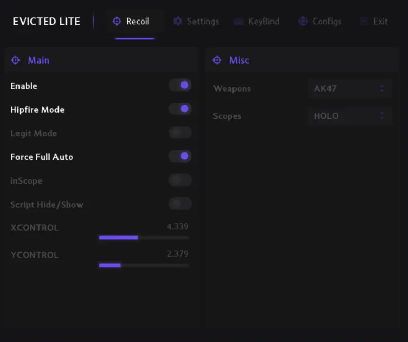 Evicted Script Lite для Rust — скриншот 3
