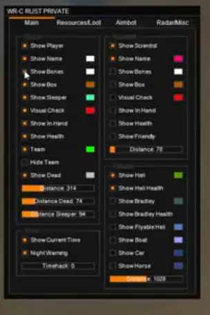 Rust Private Hack для Rust