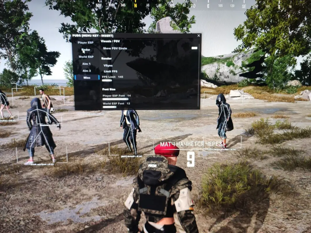 Aegis для Pubg