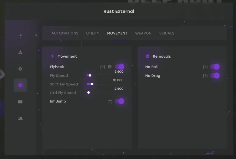 Matrix External для Rust — скриншот 3