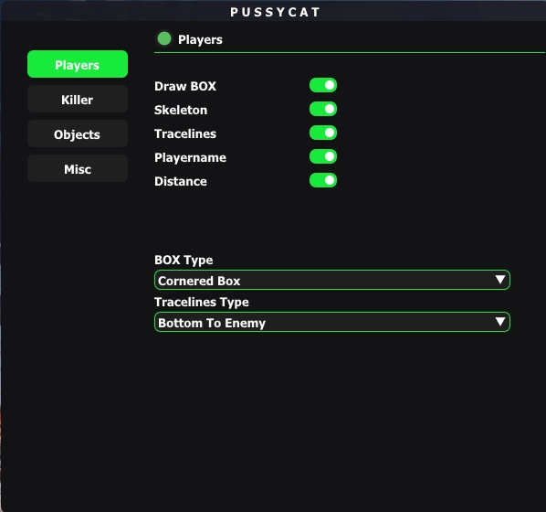 PUSSYCAT для Dead by Daylight