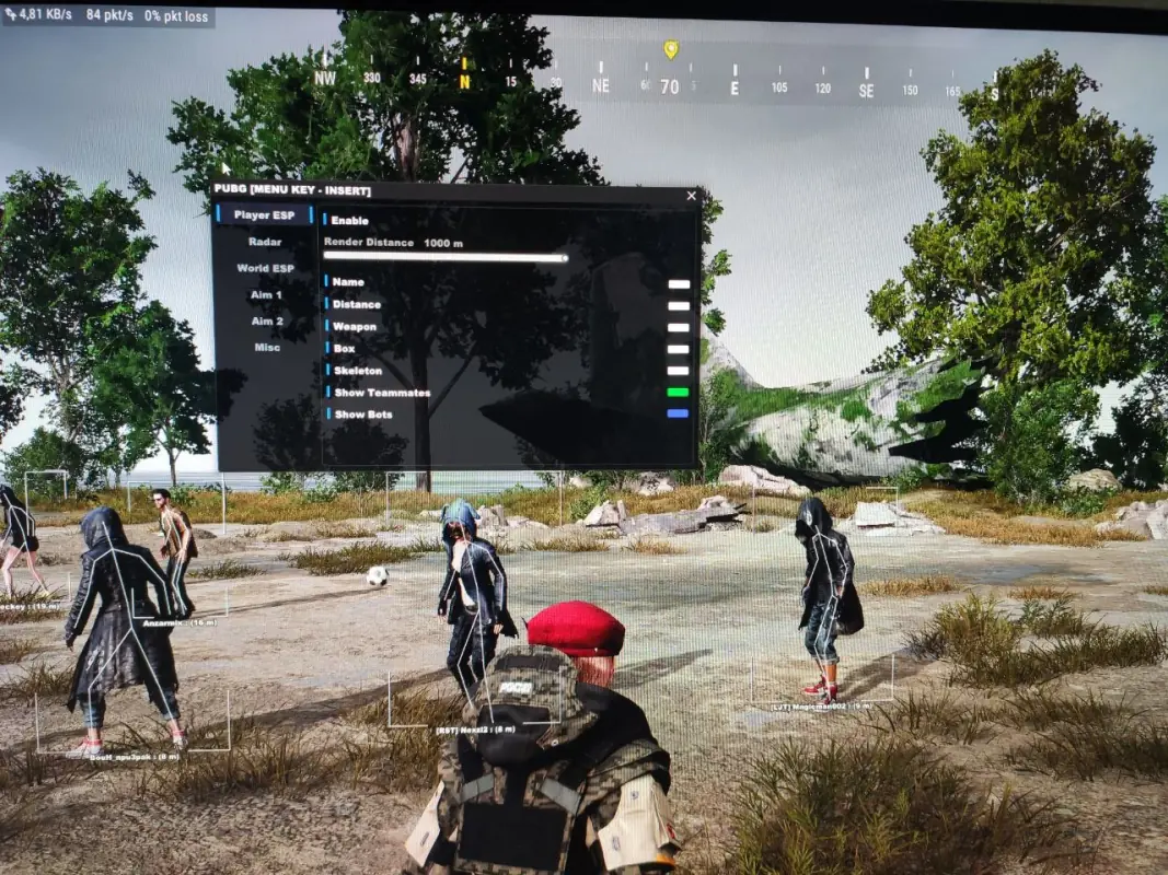 Aegis для Pubg — скриншот 5