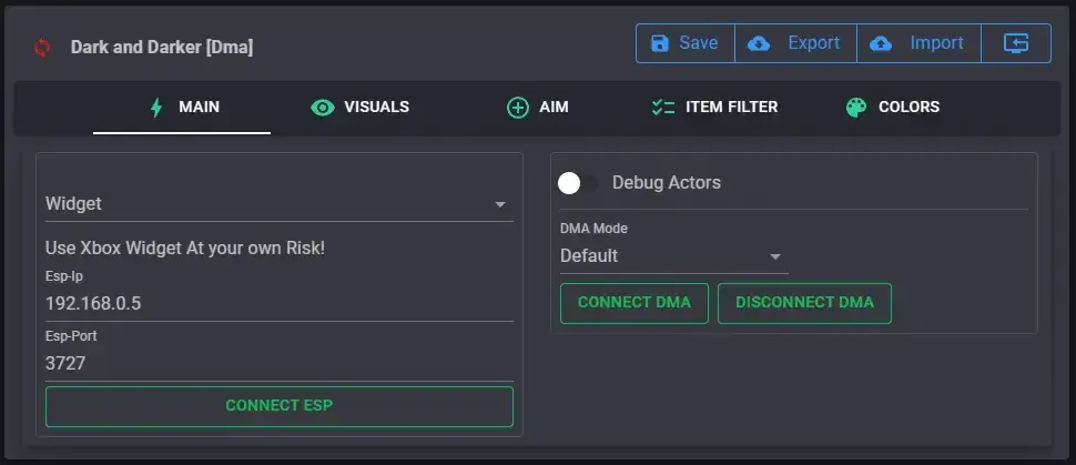 Clutch Dark And Darker DMA для DMA CHEATS — скриншот 7