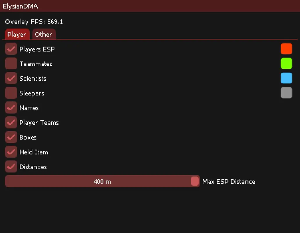 Elysian Rust DMA для Rust — скриншот 2