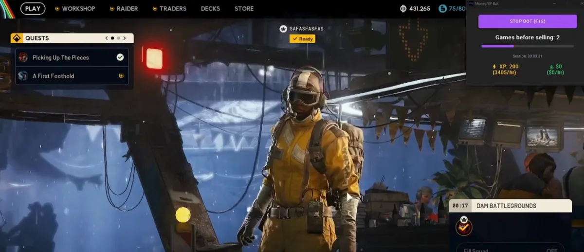 Farm Bot для Arc Raiders