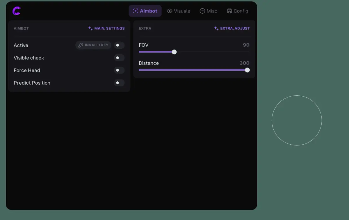 Covcheg External для Rust