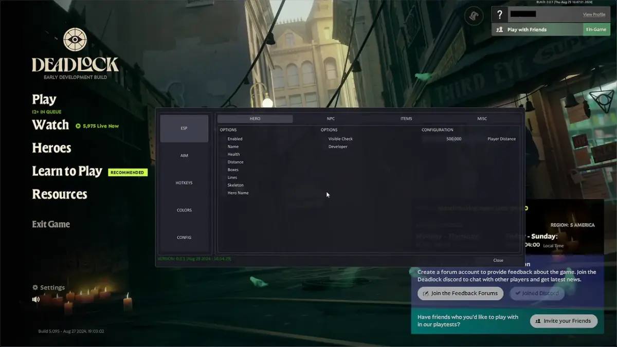 SHACK для Deadlock — скриншот 2