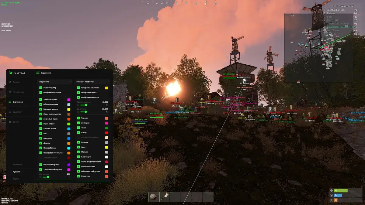 Pussycat для Rust — скриншот 2
