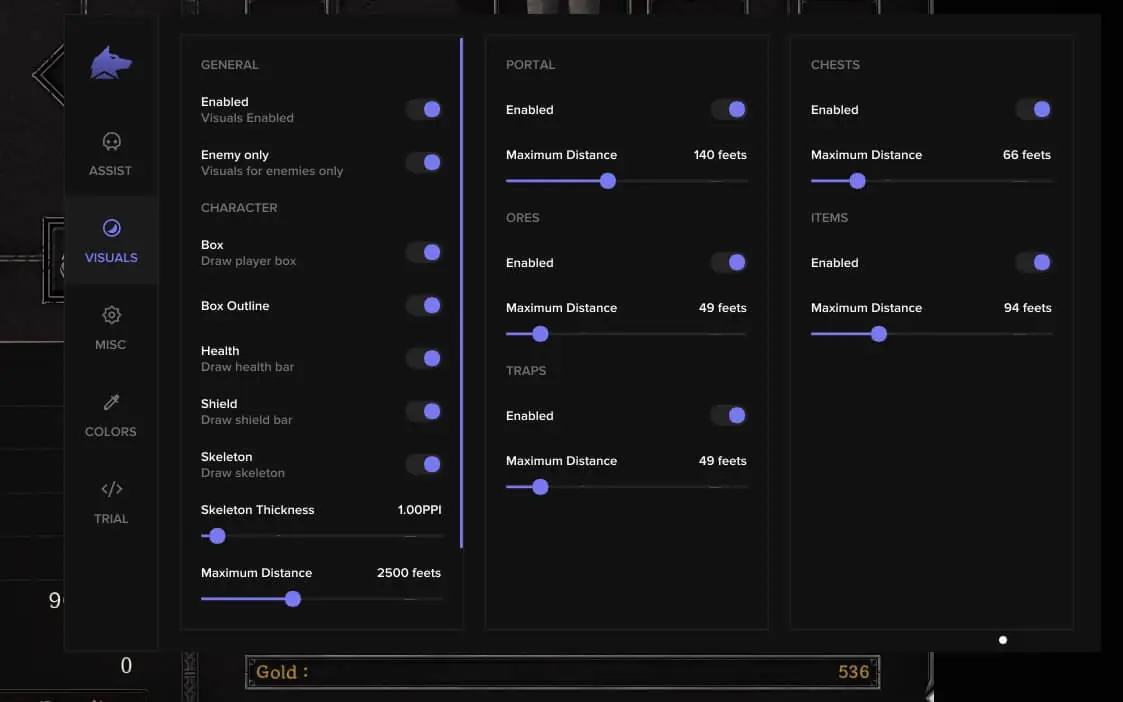 FECURITY для DARK AND DARKER