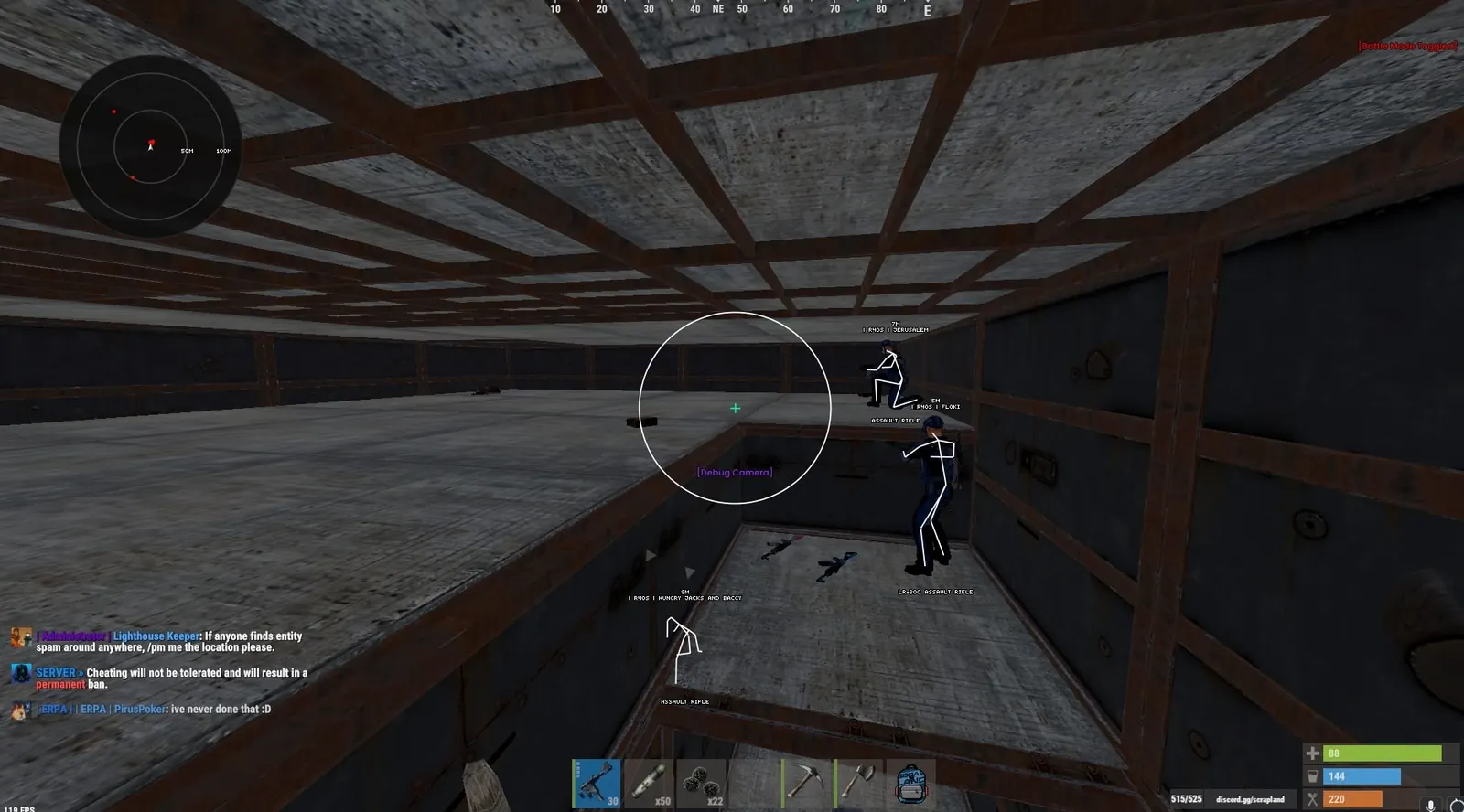 Disconnect External для Rust — скриншот 3