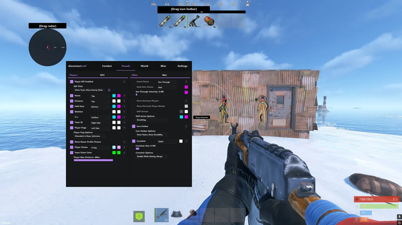 Disconnect Internal для Rust — скриншот 2