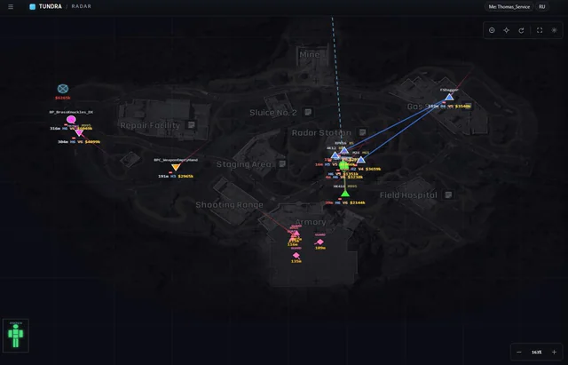Tundra web radar — Arena Breakout Infinite screenshot 5