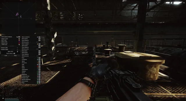 SMG Radar для Escape From Tarkov