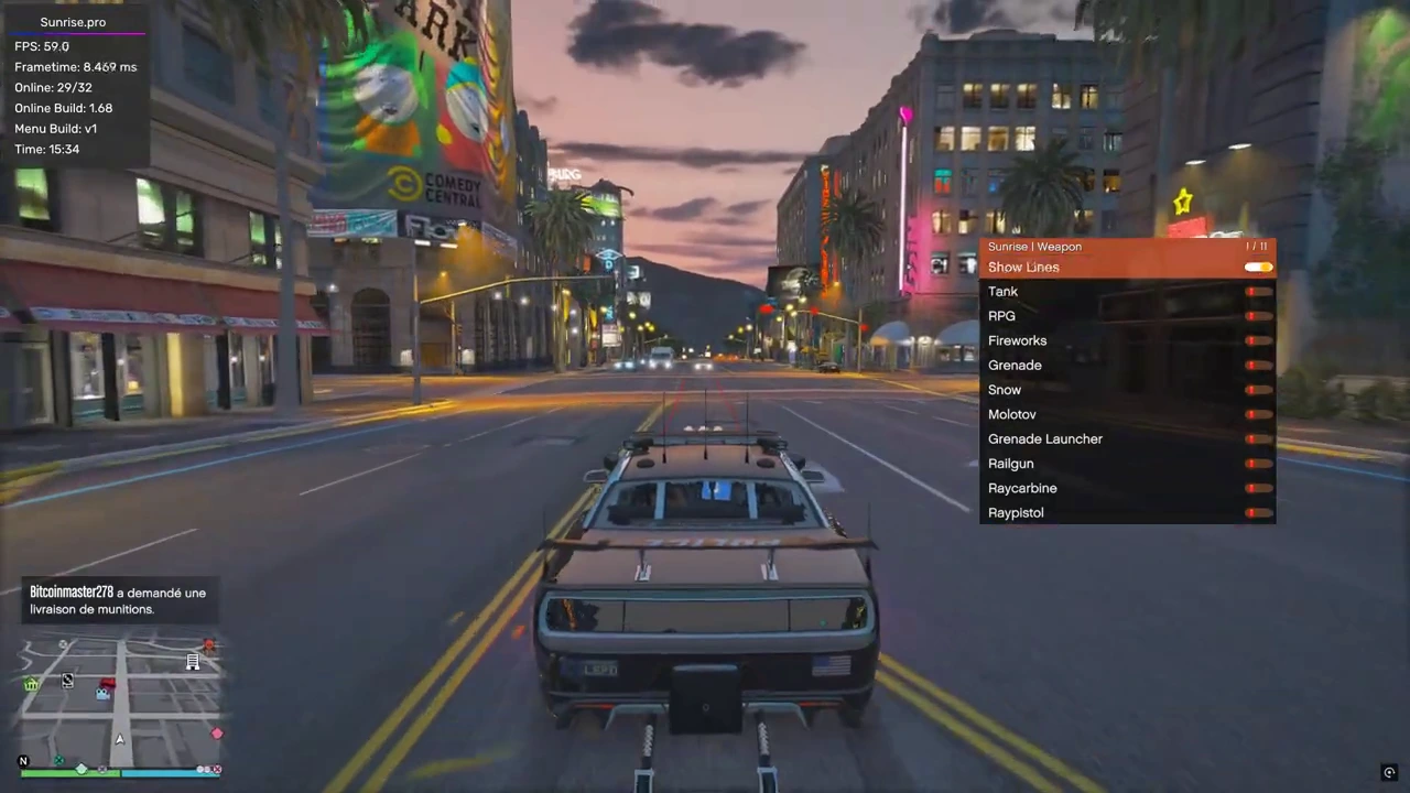 SUNRISE GTA 5 ONLINE для GTA 5